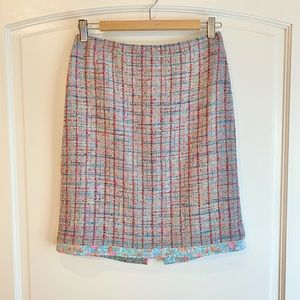 Dana Buchman Multicolor Pencil Skirt Size 4